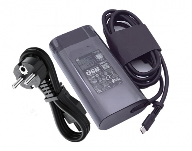 Original 140W USB-C HP OMEN Transcend 14 inch Gaming Laptop PC 14-fb0000 Netzteil + Ladekabel