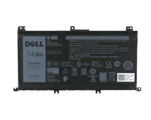 Original 6 Zellen 6400mAh 74Wh Dell Inspiron 15 7000 7567 Akku