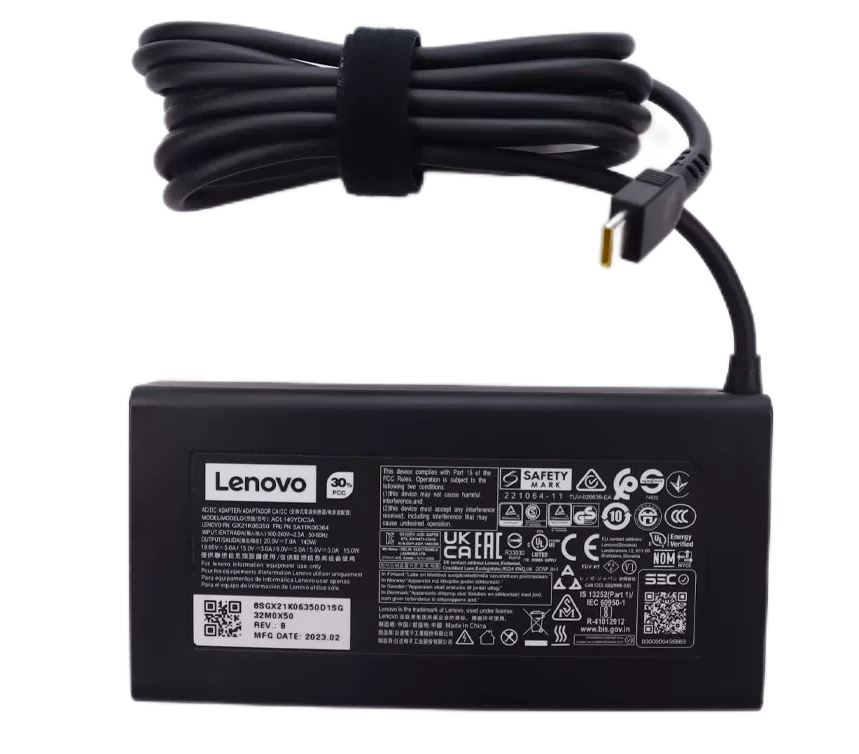 Original 140W USB-C Lenovo 82Y7 82Y8 Netzteil Ladeger&auml;t + Ladekabel